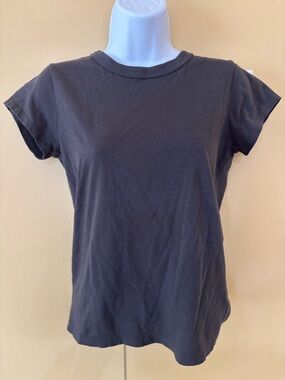 Madewell Dark Gray Crewneck Women's Tee